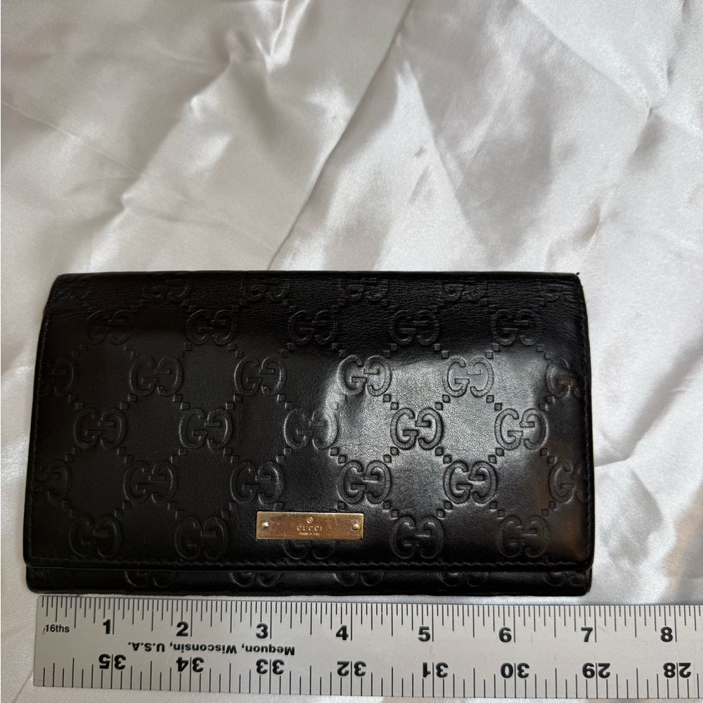 Gucci Black Leather Wallet - Picture 4 of 17